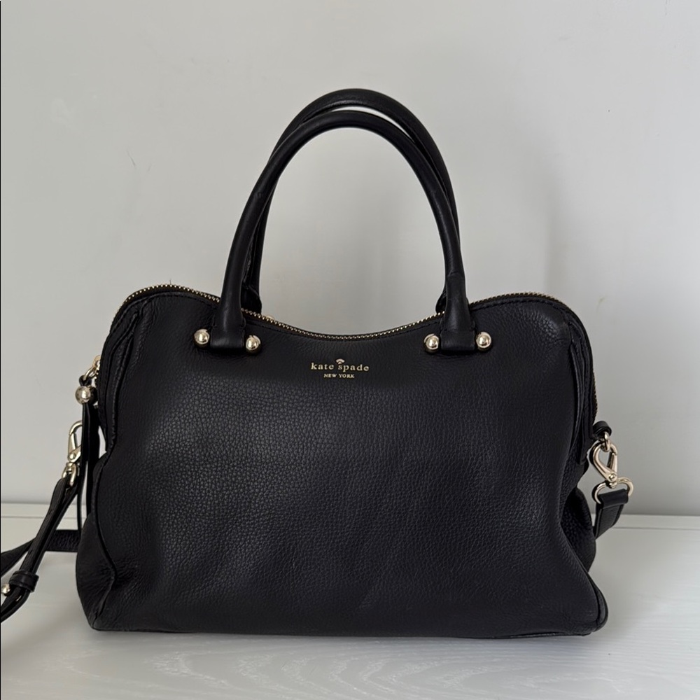 Kate Spade Black Leather Handbag